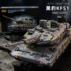12GO Military Vehicl KF51 Patnther Tank 2235PCS block toys 96001