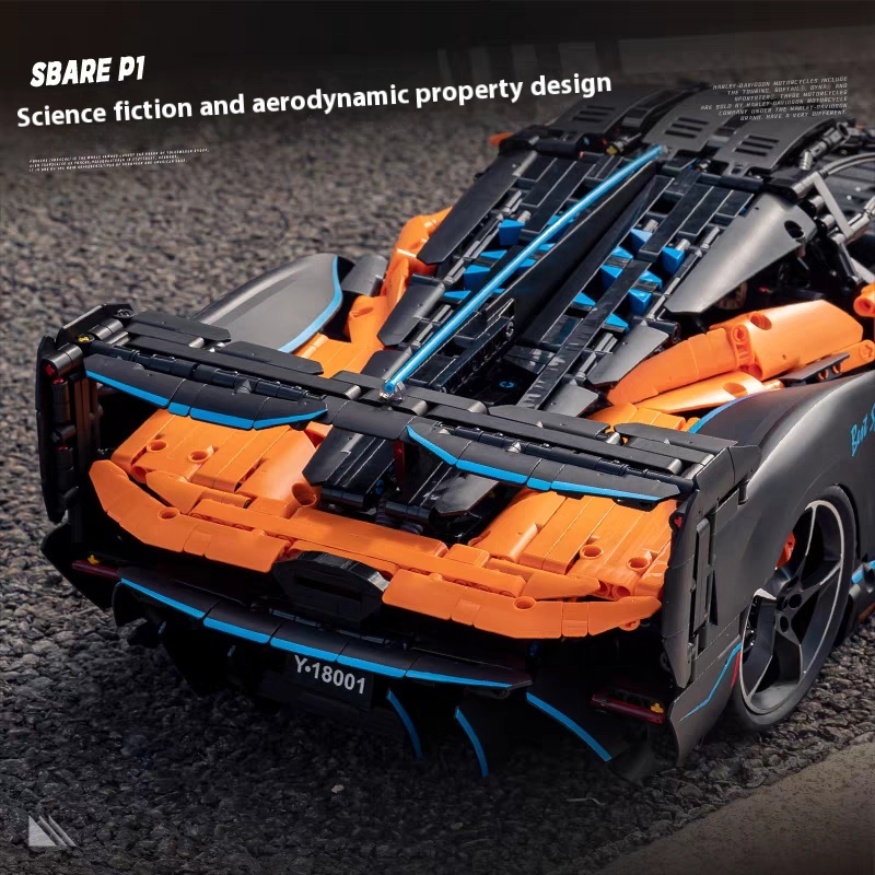 EIKEE Technic Car SABRE P1 3862PCS block toys Y18001