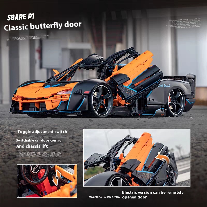 EIKEE Technic Car SABRE P1 3862PCS block toys Y18001