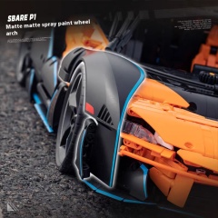 EIKEE Technic Car SABRE P1 3862PCS block toys Y18001