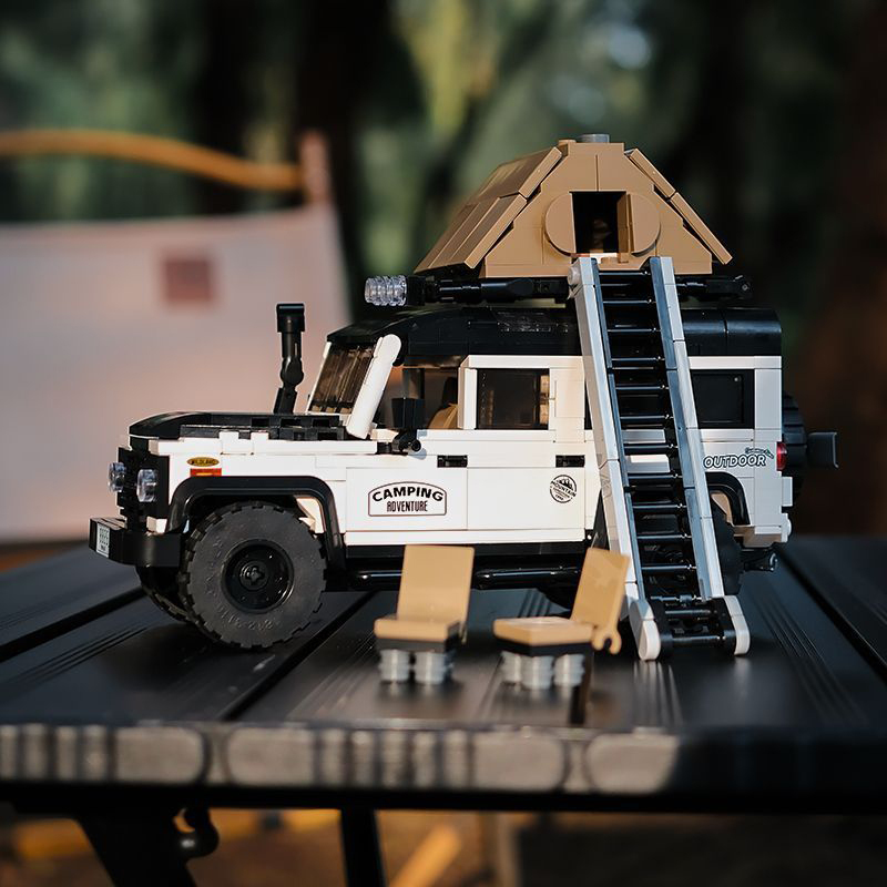 POWERBLOCK Creator Car Land Rover Defender Campervan 676pcs PB8825
