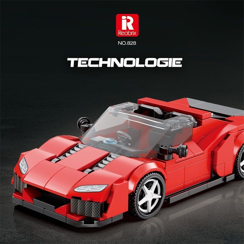 Reobrix Creator Car Ferrari J50 298PCS block toys 828