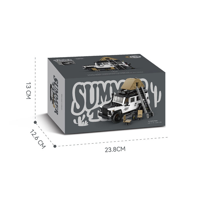 POWERBLOCK Creator Car Land Rover Defender Campervan 676pcs PB8825