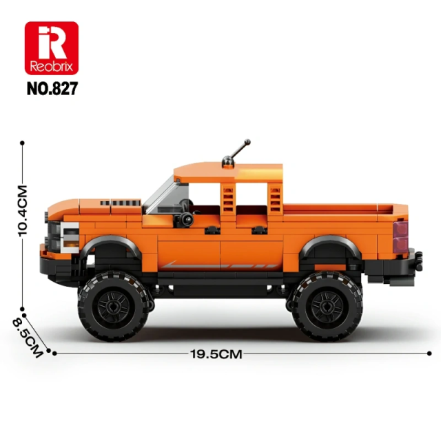 Reobrix Creator Car Ford Raptor Pickup 423PCS block toys 827