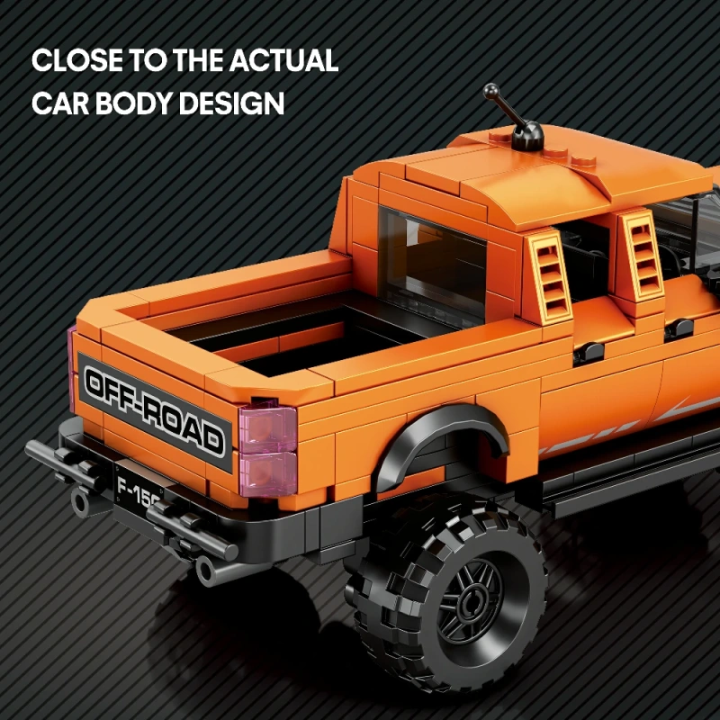 Reobrix Creator Car Ford Raptor Pickup 423PCS block toys 827