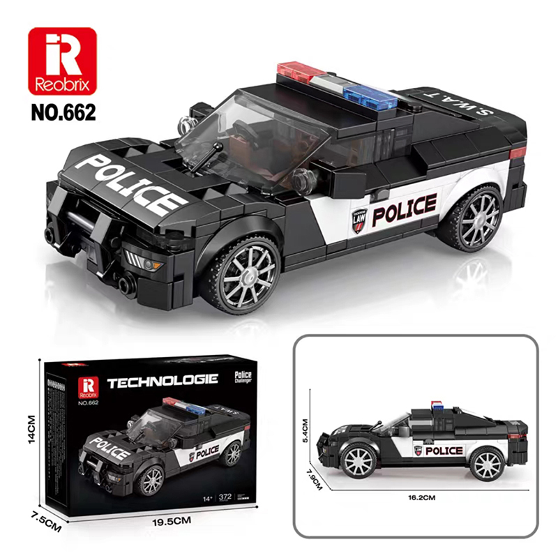 Reobrix Creator Car F1 Race Car 245PCS block toys 663