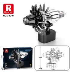 Reobrix Creator Vehicl Aircraft Engine 1351PCS block toys 33018
