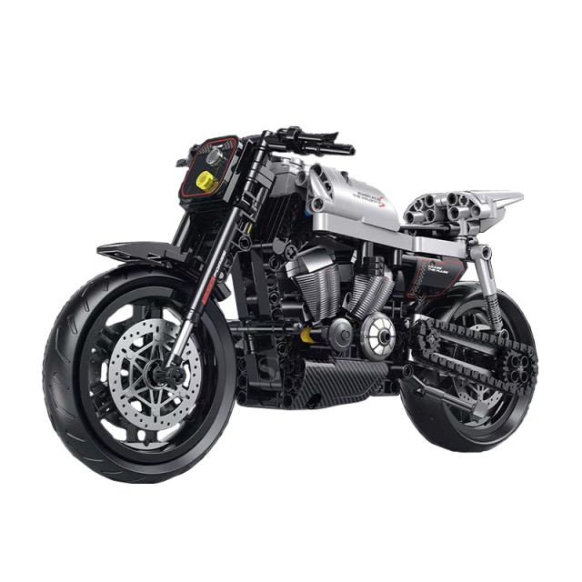 SHUANGGAO Technic Vehicl Harley XR1200 Motorcycle 533PCS block toys 60545