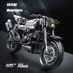 SHUANGGAO Technic Vehicl Harley XR1200 Motorcycle 533PCS block toys 60545