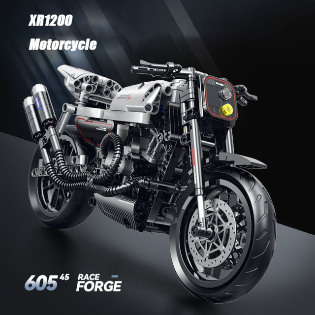 SHUANGGAO Technic Vehicl Harley XR1200 Motorcycle 533PCS block toys 60545