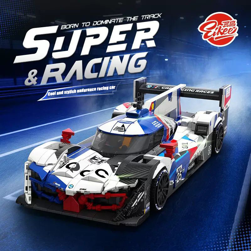 EIKEE Creator Car M Hybrid V8 Supercar 1067PCS block toys Y18002