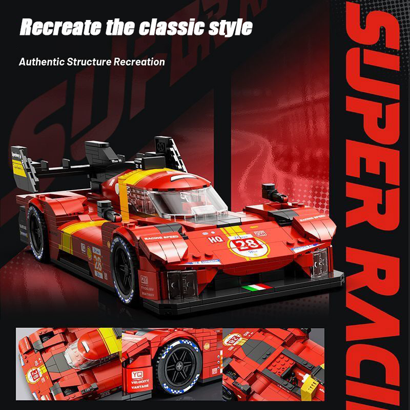 EIKEE Creator Car 499P Supercar 980PCS block toys Y18001