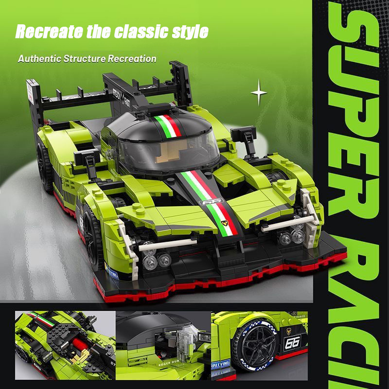 EIKEE Creator Car SC63 Supercar 1186PCS block toys Y18003