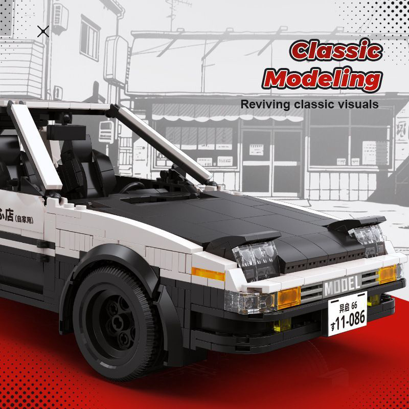 EIKEE Creator Car Toyota AE86 1491PCS block toys Y26086