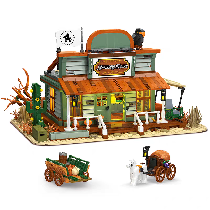 JIESTAR Creator Building Grocery Store 1827PCS block toys 89144
