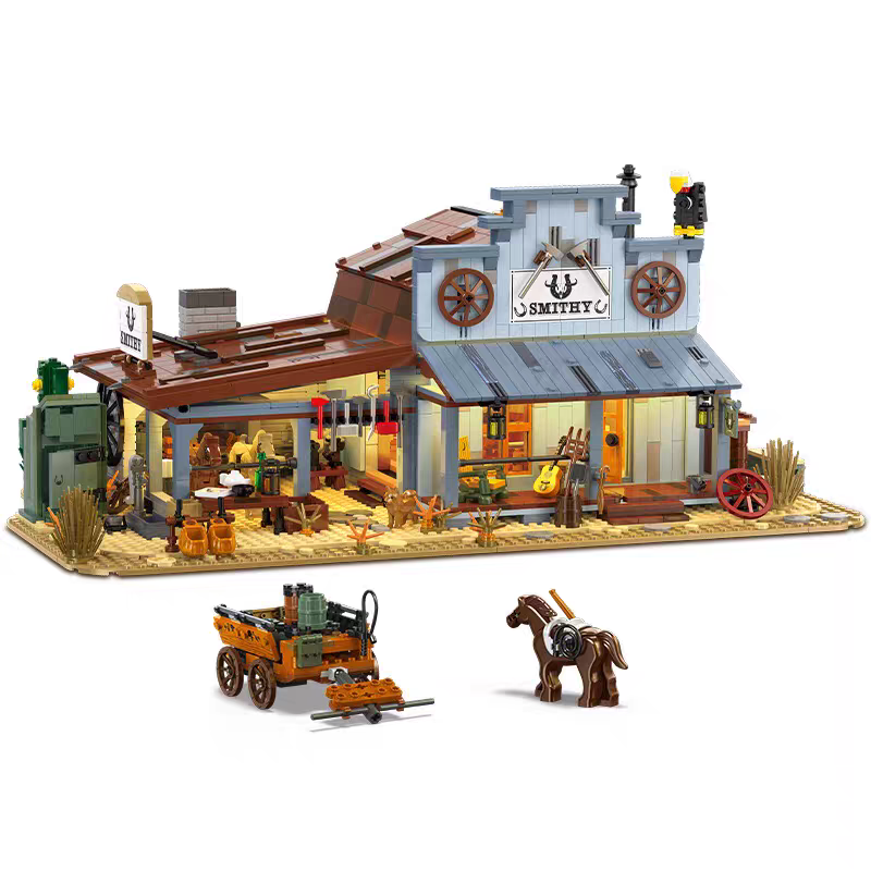 JIESTAR Creator Building SMITHY 2718PCS block toys 89145