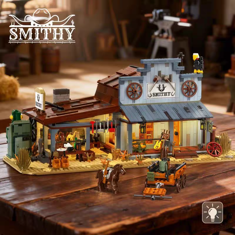 JIESTAR Creator Building SMITHY 2718PCS block toys 89145
