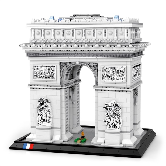 Reobrix Creator Buildings L'Arc de Triomphel 3381 PCS block toys 66024