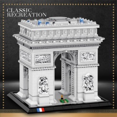 Reobrix Creator Buildings L'Arc de Triomphel 3381 PCS block toys 66024