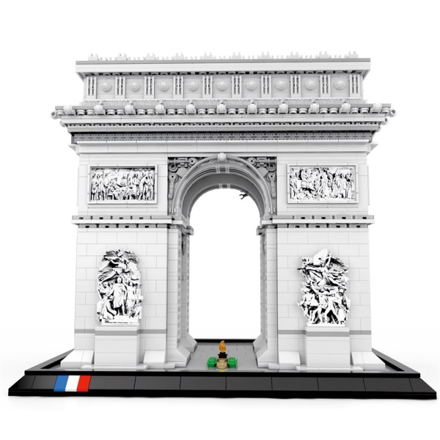 Reobrix Creator Buildings L'Arc de Triomphel 3381 PCS block toys 66024