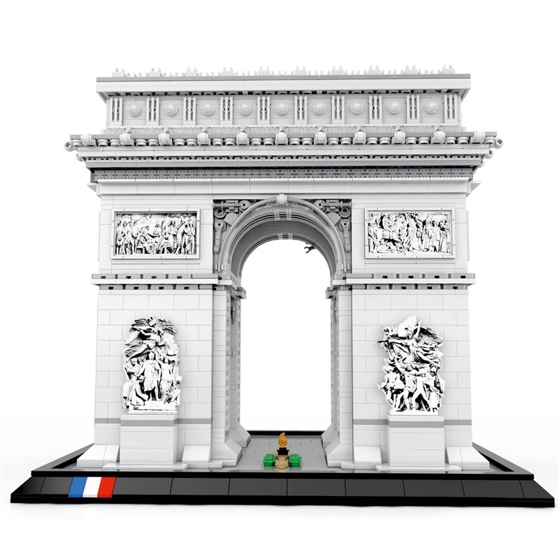 Reobrix Creator Buildings L'Arc de Triomphel 3381 PCS block toys 66024