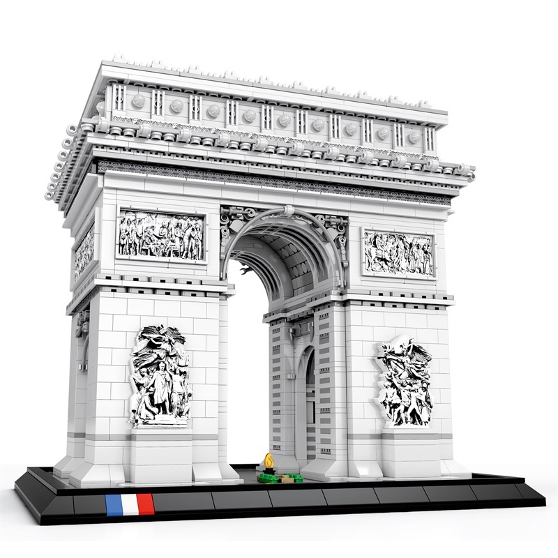 Reobrix Creator Buildings L'Arc de Triomphel 3381 PCS block toys 66024