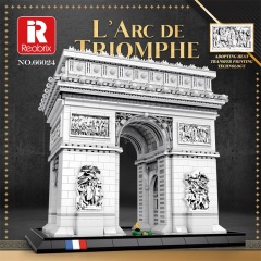 Reobrix Creator Buildings L'Arc de Triomphel 3381 PCS block toys 66024