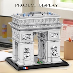 Reobrix Creator Buildings L'Arc de Triomphel 3381 PCS block toys 66024