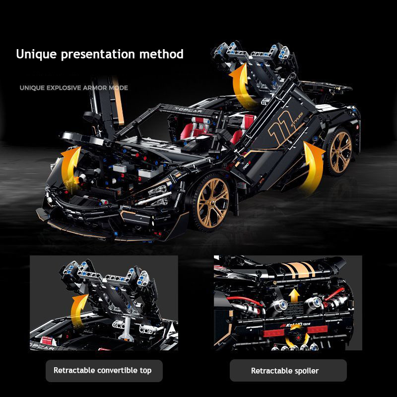 GULY Technic Car 720S Sportcar 3284 PCS block toys 10625