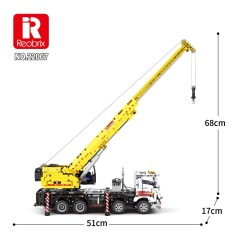 Reobrix Technic Car Multiple Function Autocrane 2023 PCS block toys 22007