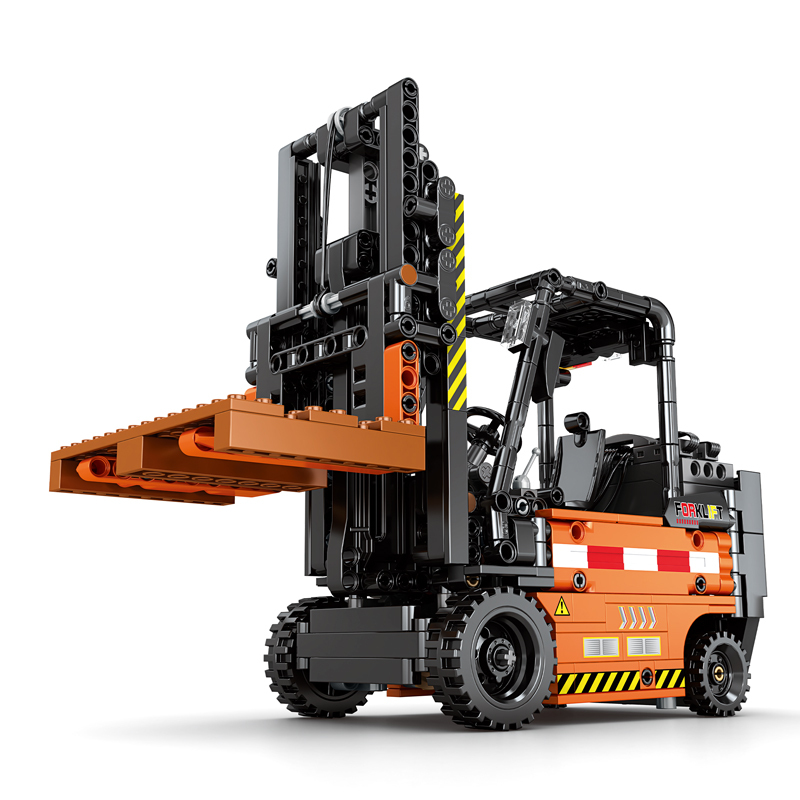 Reobrix Technic Car Mechanical Forklift 662PCS block toys 22002