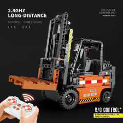 Reobrix Technic Car Mechanical Forklift 662PCS block toys 22002