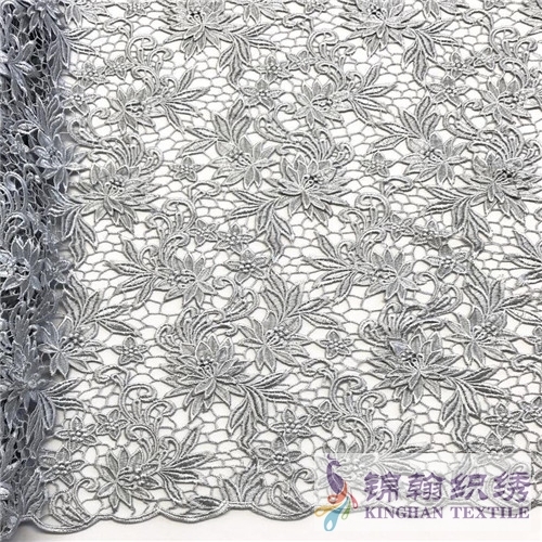 KHLF2007 Guipure Lace Venice Lace Fabric - Magnolia