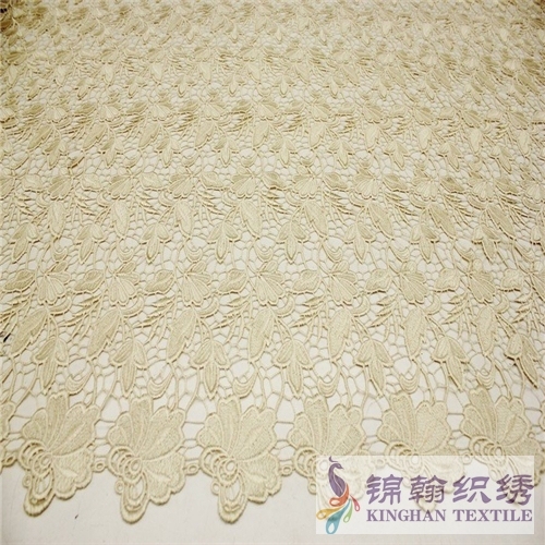 KHLF2011 Guipure Floral Lace fabric elegant Flower Embroidery