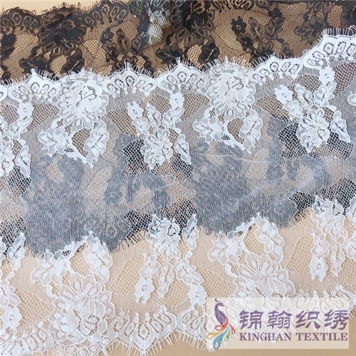 10.4 inches 2 Color Soft Chantilly Lace Trim for Wedding Dress Bridal
