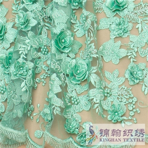 3d lace Mix Lace Embroidery flower lace 3D fabric laceluxury