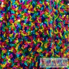 3mm Iridescent Sequin Fabric Glitters Sequins Fabric