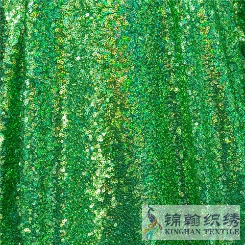 3mm Iridescent Sequin Fabric Glitters Sequins Fabric