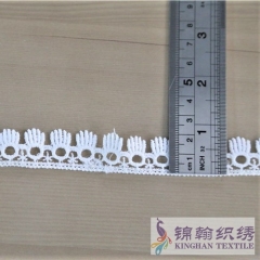 KHLT2003 2cm White Guipure Lace Trims