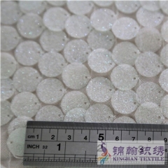 KHSF1008 18mm Glitter Sequins Fabric