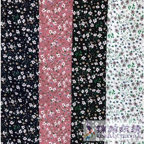KHWPF2003 Woven 45S 100%Rayon Printed Fabric