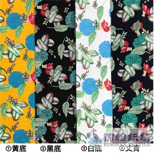 KHWPF2013 Woven 45S 100%Rayon Printed Fabric