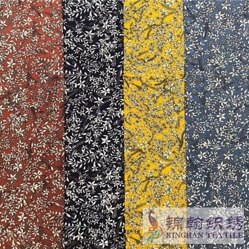KHWPF2019 Woven 45S 100%Rayon Printed Fabric