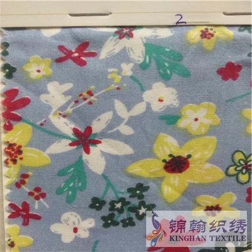 KHWPF1009 Woven 45S 100%Cotton Printed Fabrics