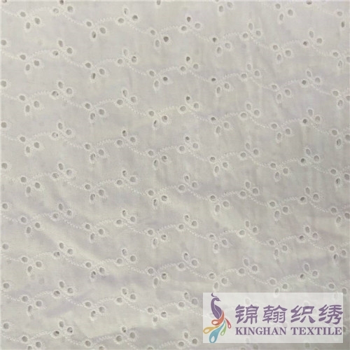 KHCE1008 Cotton Eyelet Embroidered Fabric
