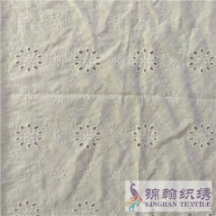 KHCE1019 Cotton Eyelet Embroidered Fabric