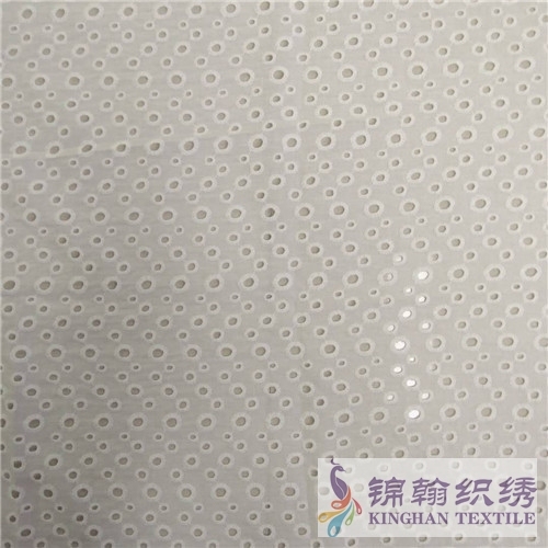 KHCE1003 Cotton Eyelet Embroidered Fabric