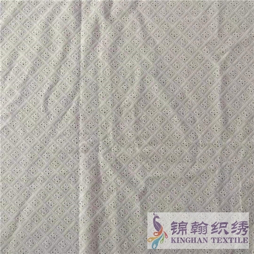 KHCE1048 Cotton Eyelet Embroidered Fabric