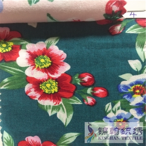 KHWPF1012 Woven 45S 100%Cotton Printed Fabrics