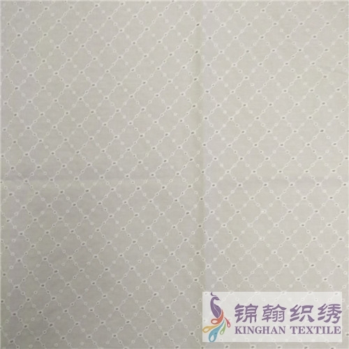 KHCE1006 Cotton Eyelet Embroidered Fabric